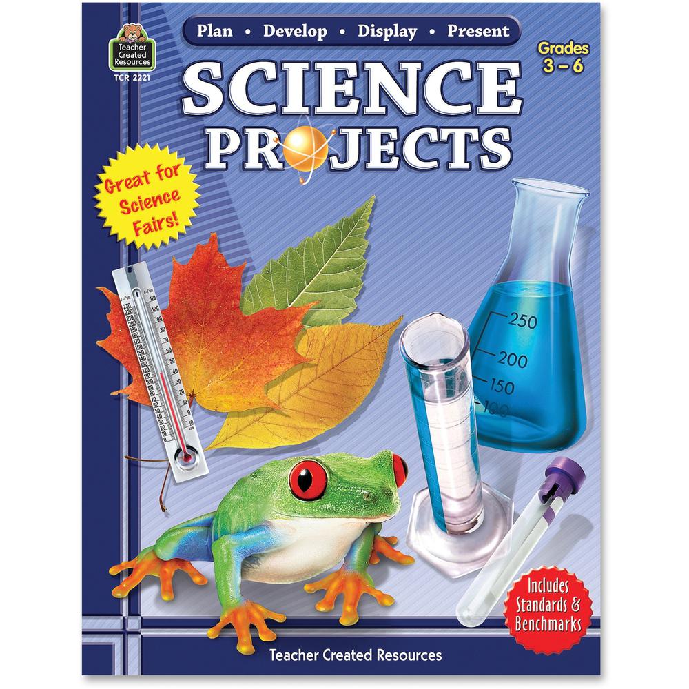 Teacher Created Resources Gr 3-6 Science Projects Book Printed Book - Book - Grade 3-6. The main picture.