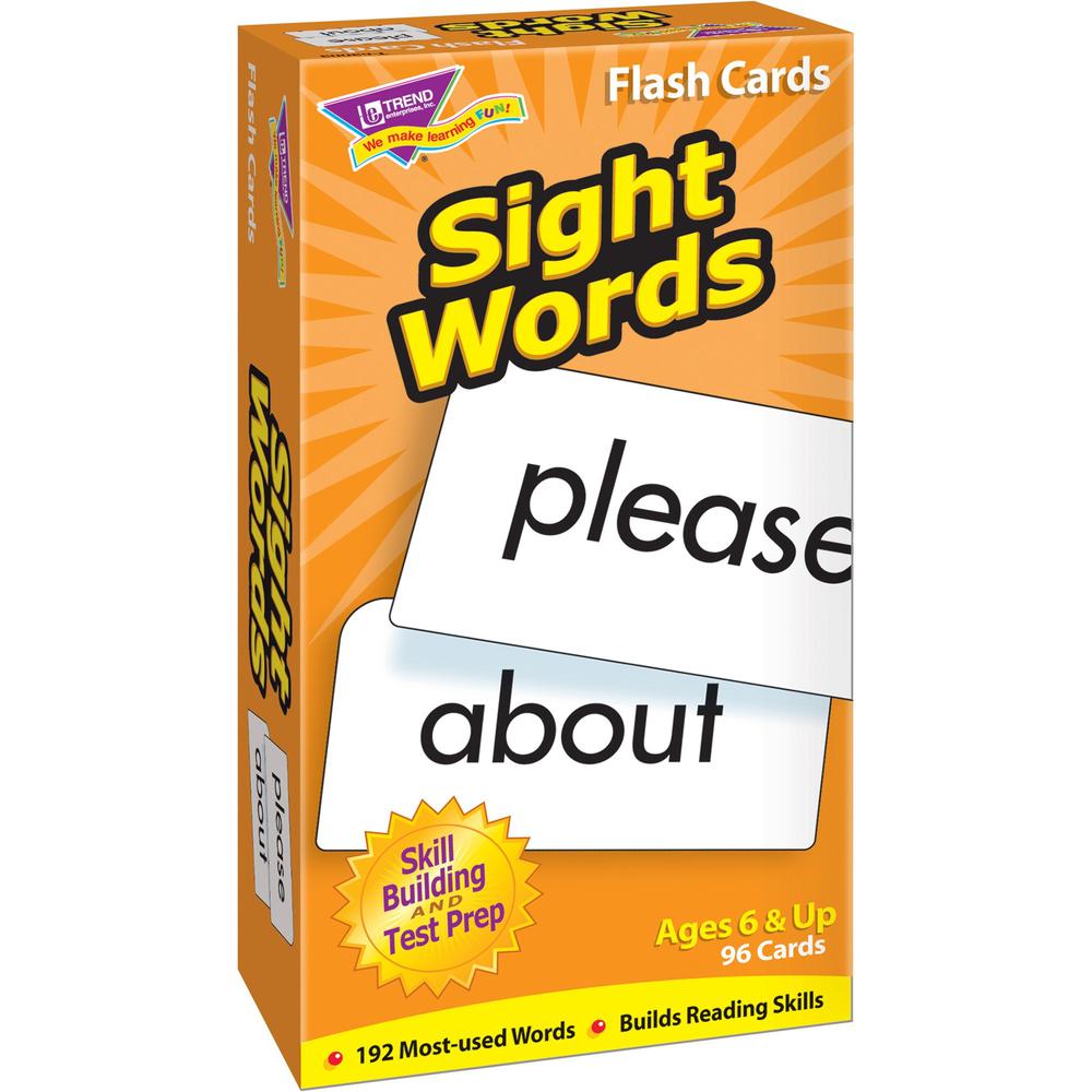 Trend Sight Words Skill Drill Flash Cards - Educational - 1 Each. Picture 1