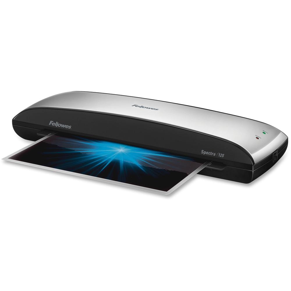 Fellowes&reg; Spectra&trade; 125 Thermal Laminator for Home or Home Office Use with 10 Pouch Premium Starter Kit, Easy to Use, Quick Warm-Up, Jam-Free - Pouch - 12.50" Lamination Width - 5 mil Laminat. Picture 1