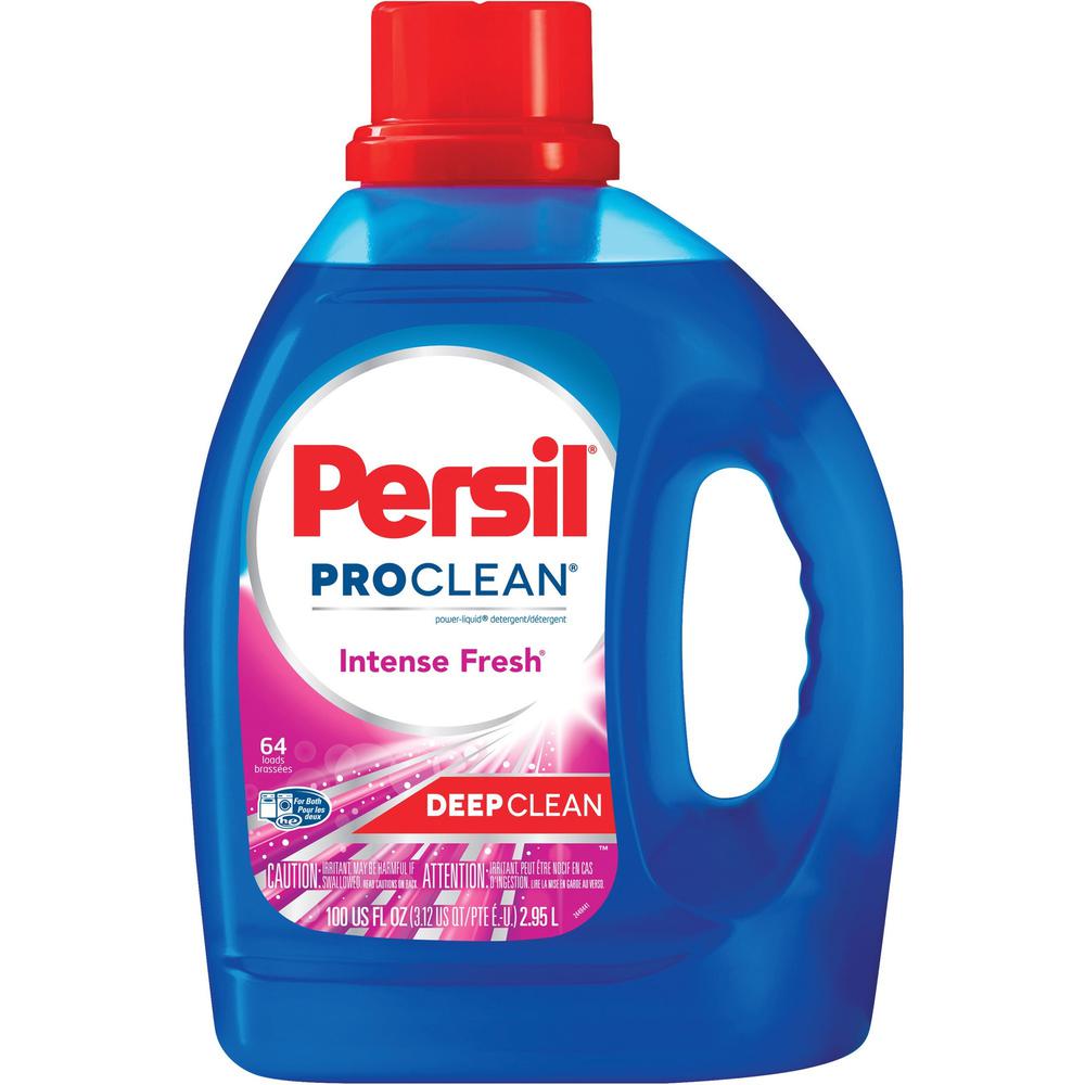 Persil ProClean Power-Liquid Detergent - 100 fl oz (3.1 quart) - Intense Fresh ScentBottle - 1 Each - Blue. Picture 1