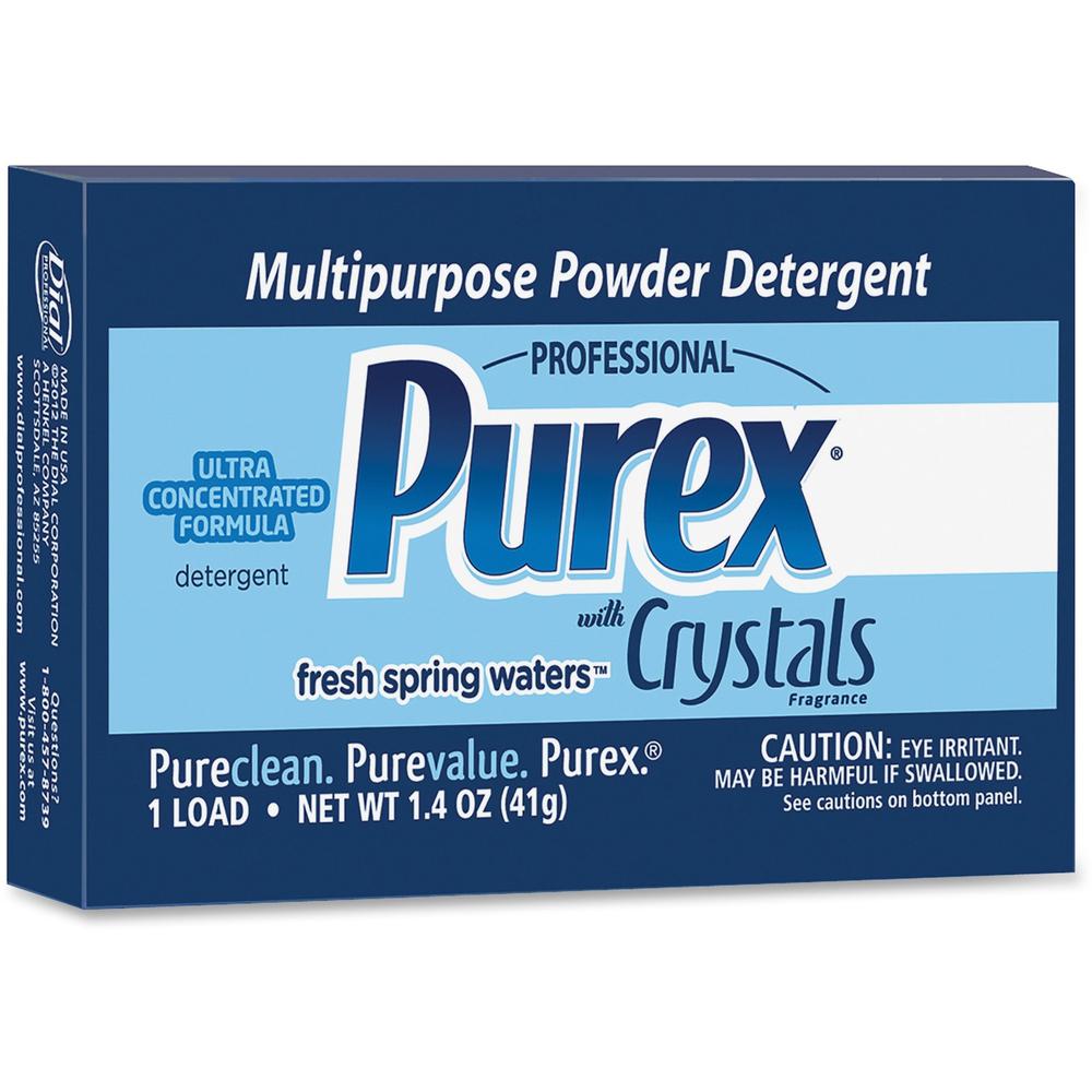 Purex DialMultipurpose Powder Detergent - Concentrate - 1.40 oz (0.09 lb) - Fresh Scent - 156 / Carton - Blue. Picture 1