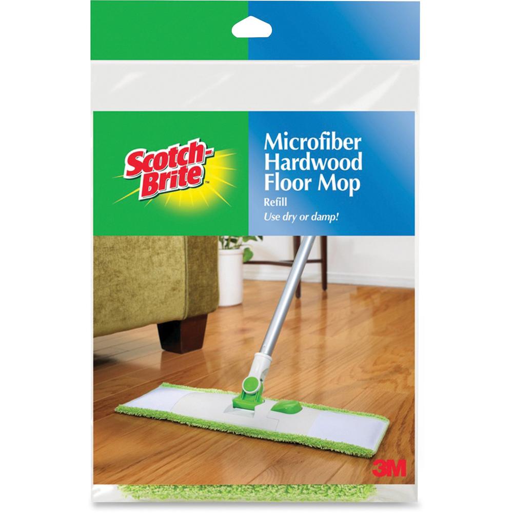 Scotch-Brite Hardwood Floor Mop - MicroFiber - 6 / Carton. Picture 1
