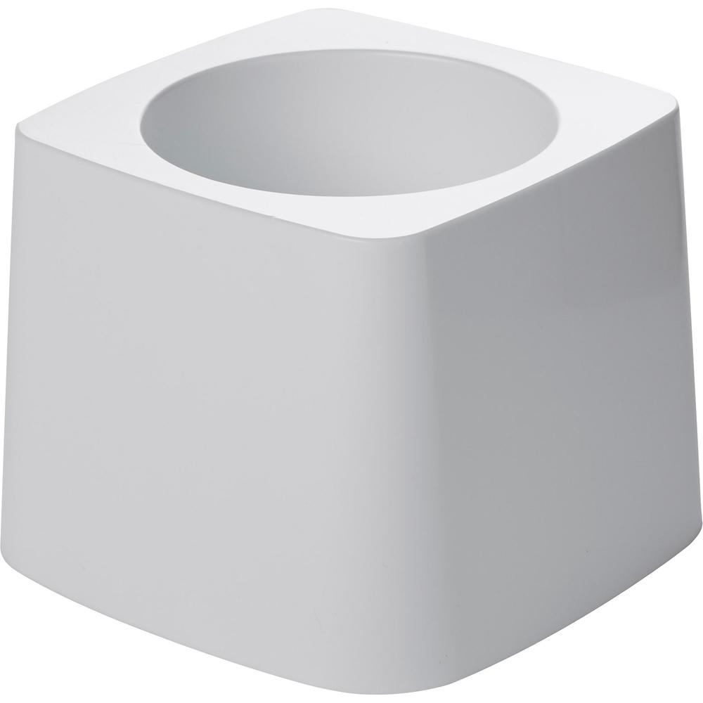 Rubbermaid Commercial Toilet Bowl Brush Holder - Vertical - Plastic - 24 / Carton - White. Picture 1