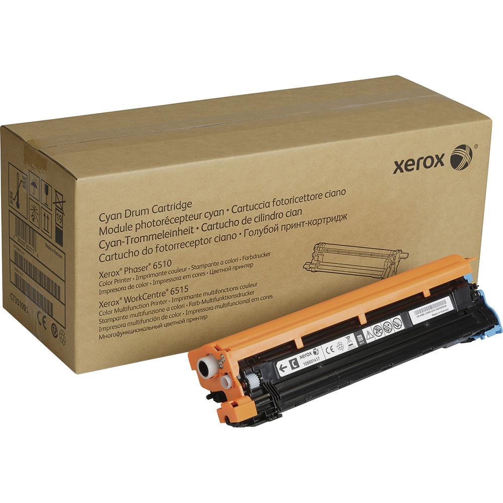 Xerox WC 6515/Phaser 6510 Drum Cartridge - Laser Print Technology - 48000 - 1 Each - Cyan. Picture 1