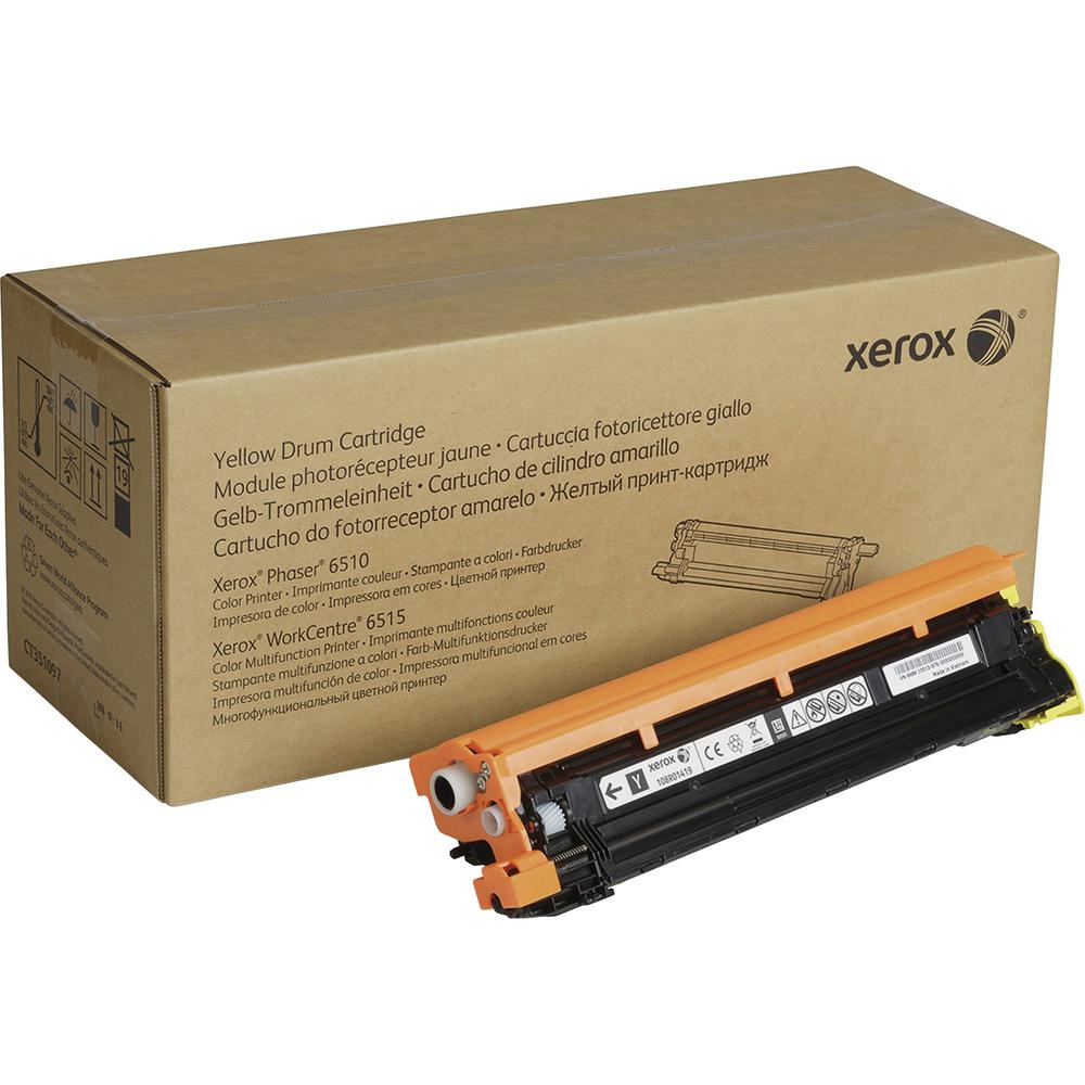 Xerox WC 6515/Phaser 6510 Drum Cartridge - Laser Print Technology - 48000 - 1 Each - Yellow. Picture 1