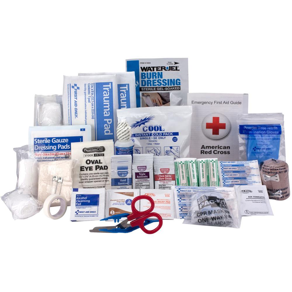 First Aid Only 50-Person Bulk First Aid Refill - ANSI Compliant - 183 x Piece(s) For 50 x Individual(s) - 1 Each. Picture 1