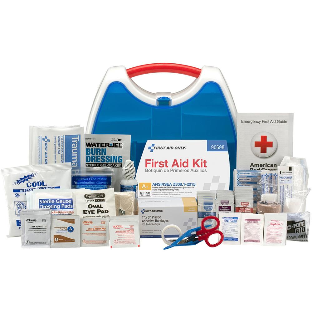 First Aid Only 50-Person ReadyCare First Aid Kit - ANSI Compliant - 260 x Piece(s) For 50 x Individual(s) Height - Plastic Case - 1 Each. Picture 1