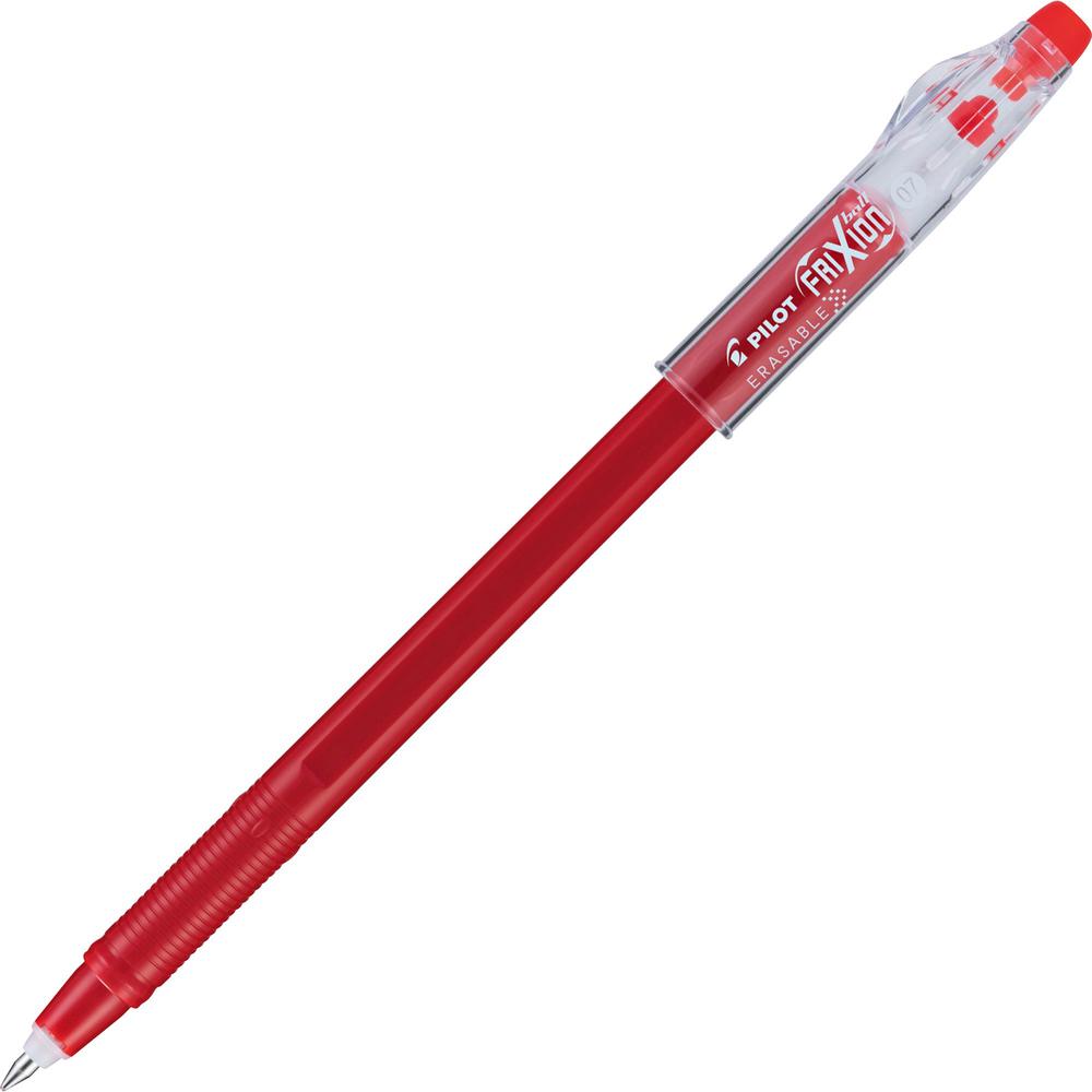 Pilot FriXion ColorStix Ballpoint Pen - Red Gel-based Ink - 1 Dozen. Picture 1