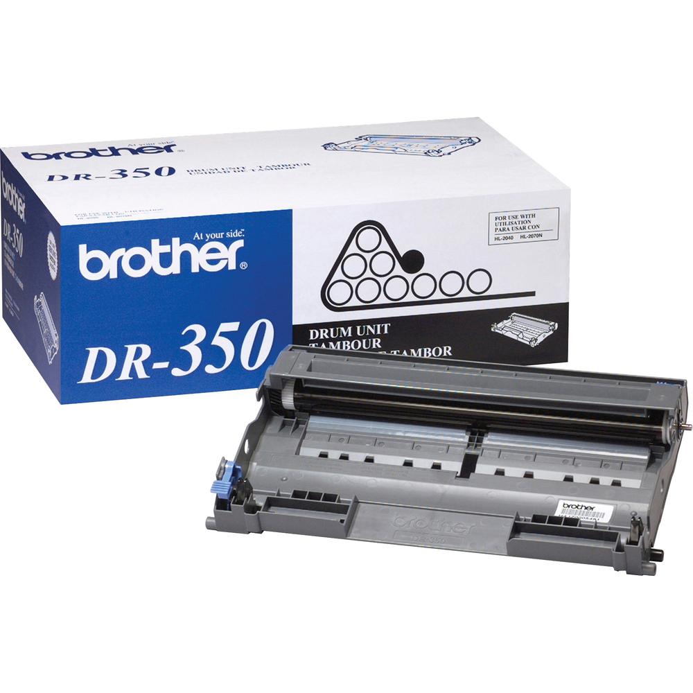 Brother DR350 Replacement Drum Unit - Laser Print Technology - 12000 - 1 Each - Black. Picture 1