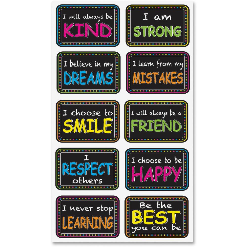 Ashley Character Building Mini Whiteboard Erasers Pack - 2" Width x 1.25" Length - Lightweight, Comfortable Grip - Multicolor - 10 / Pack. Picture 1