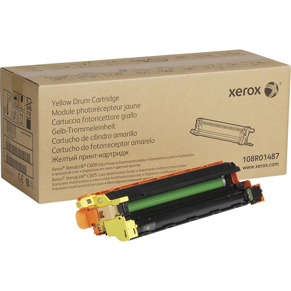 Xerox VersaLink C600/C605 Drum Cartridge - Laser Print Technology - 40000 Pages - 1 Each - Yellow. Picture 1
