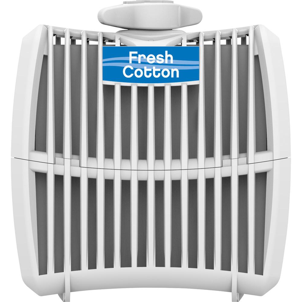 Genuine Joe Air Refreshener Refill Cartridge - Fresh Cotton - 12 / Carton - Long Lasting, Odor Neutralizer. Picture 1