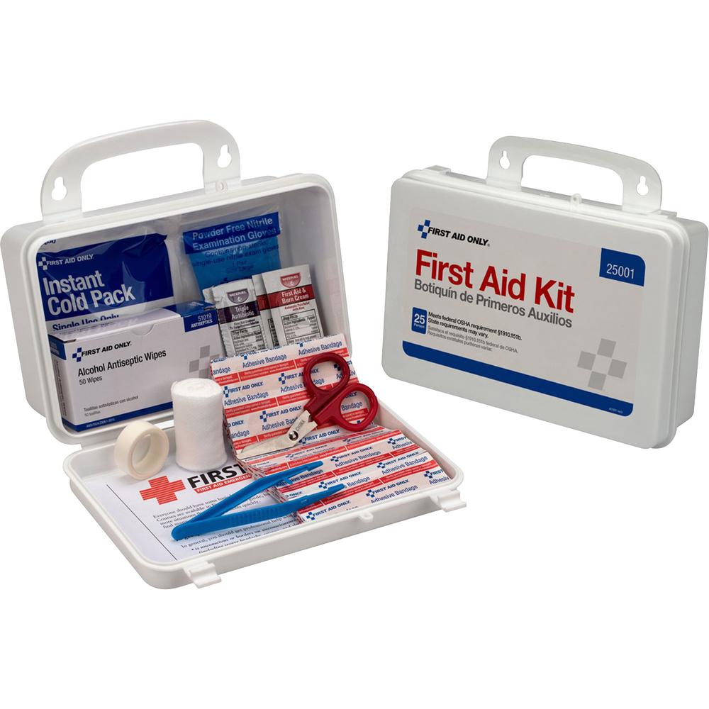 PhysiciansCare 25 Person First Aid Kit - 113 x Piece(s) For 25 x Individual(s) Height - Plastic Case - 1 / Each. Picture 1