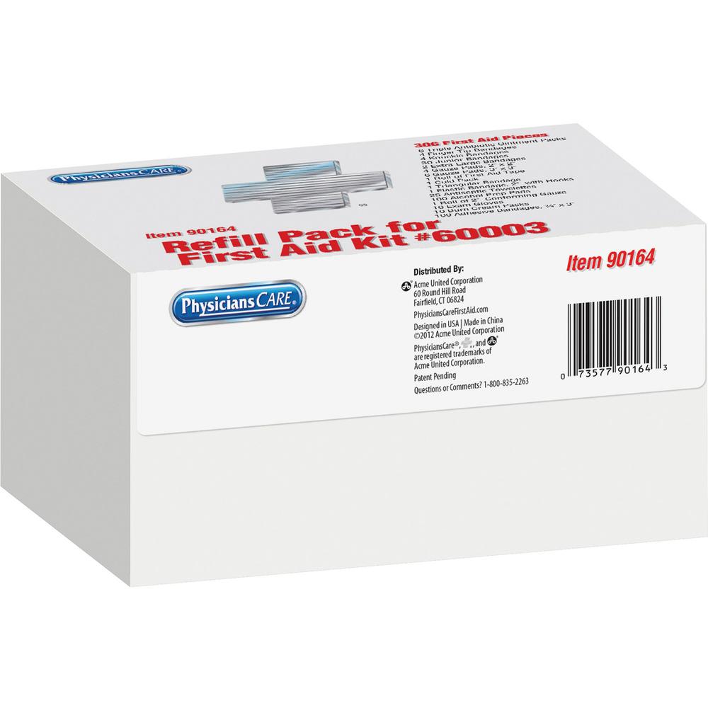 PhysiciansCare 60003 First Aid Kit Refill - 311 x Piece(s) For 75 x Individual(s) - 1 Each. Picture 1