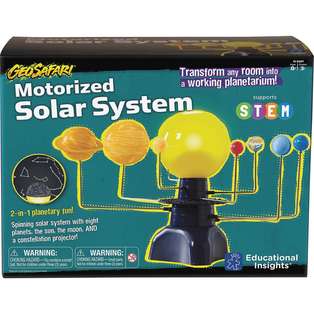 Educational Insights GeoSafari Motorized Solar System - Theme/Subject: Learning - Skill Learning: Planets, Solar System - 8 Year & Up - Multi. Picture 1