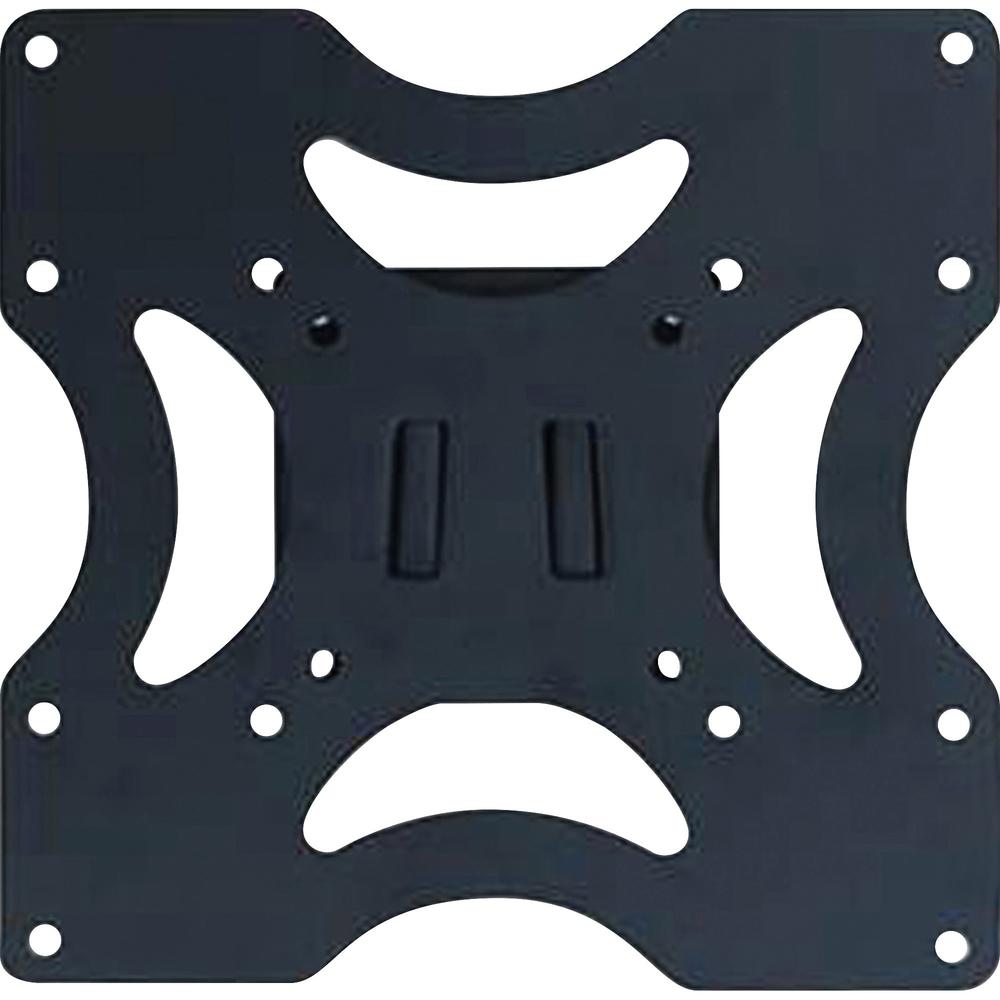 DAC Wall Mount for Flat Panel Display - Black - 23" to 37" Screen Support - 80 lb Load Capacity - 75 x 75, 200 x 200 - 1 Each. Picture 1