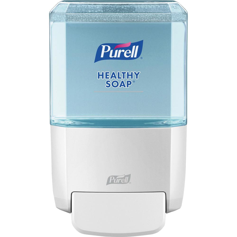 PURELL&reg; ES4 Soap Dispenser - Manual - 1.27 quart Capacity - Locking Mechanism, Durable, Wall Mountable - White - 1Each. Picture 1