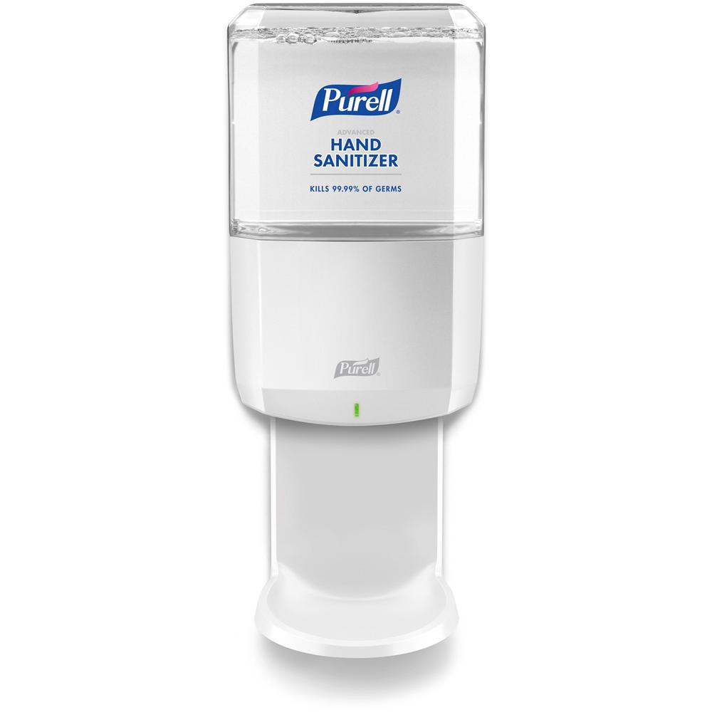 PURELL&reg; ES6 Hand Sanitizer Dispenser - Automatic - 1.27 quart Capacity - Support 4 x C Battery - Locking Mechanism, Durable, Wall Mountable - White - 1Each. Picture 1