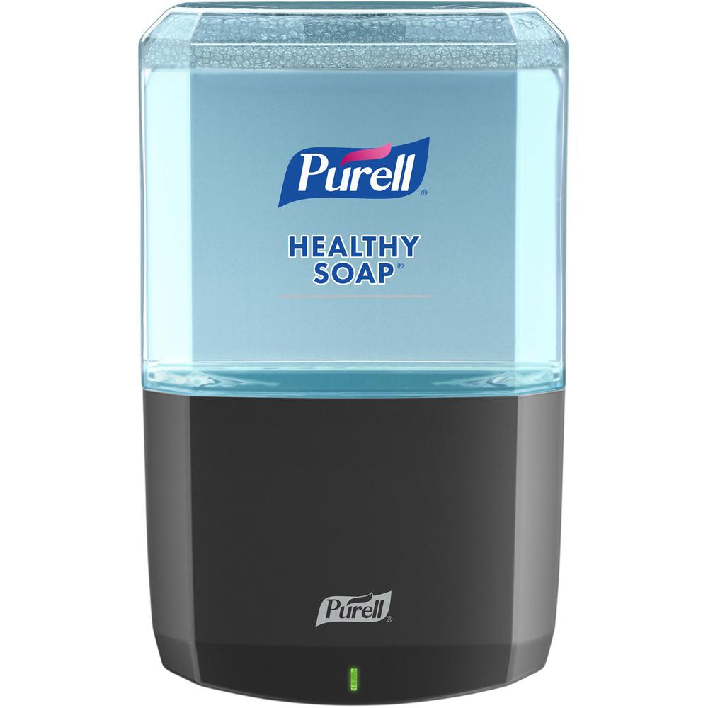 PURELL&reg; ES6 Touch-free Hand Soap Dispenser - Automatic - 1.27 quart Capacity - Support 4 x C Battery - Locking Mechanism, Durable, Wall Mountable, Touch-free - Graphite - 1Each. Picture 1