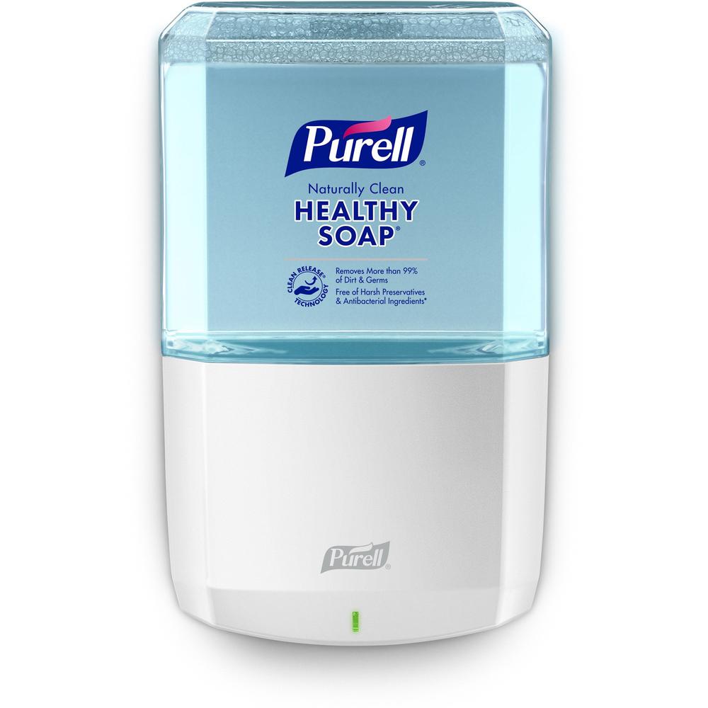 PURELL&reg; ES8 Soap Dispenser - Automatic - 1.27 quart Capacity - Touch-free, Refillable, Wall Mountable - White - 1Each. Picture 1