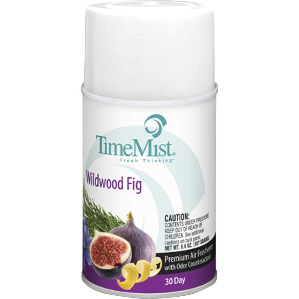 TimeMist Metered 30-Day Wildwood Fig Scent Refill - Spray - 6000 ft³ - 6.6 fl oz (0.2 quart) - Wildwood Fig - 30 Day - 1 Each - Odor Neutralizer, Long Lasting. Picture 1