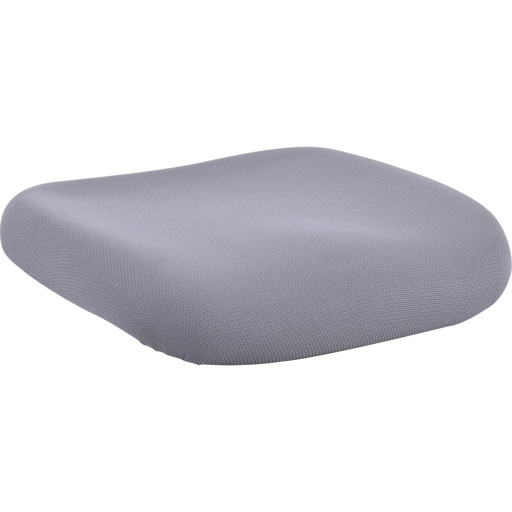 Lorell Premium Molded Tractor Seat For Ergomesh Frame - Gray - Fabric - 1 Each. Picture 1