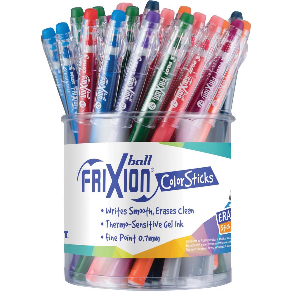 Pilot FriXion ColorStix Ballpoint Pen - Medium Pen PointGel-based Ink - 48 / Display Box. Picture 1