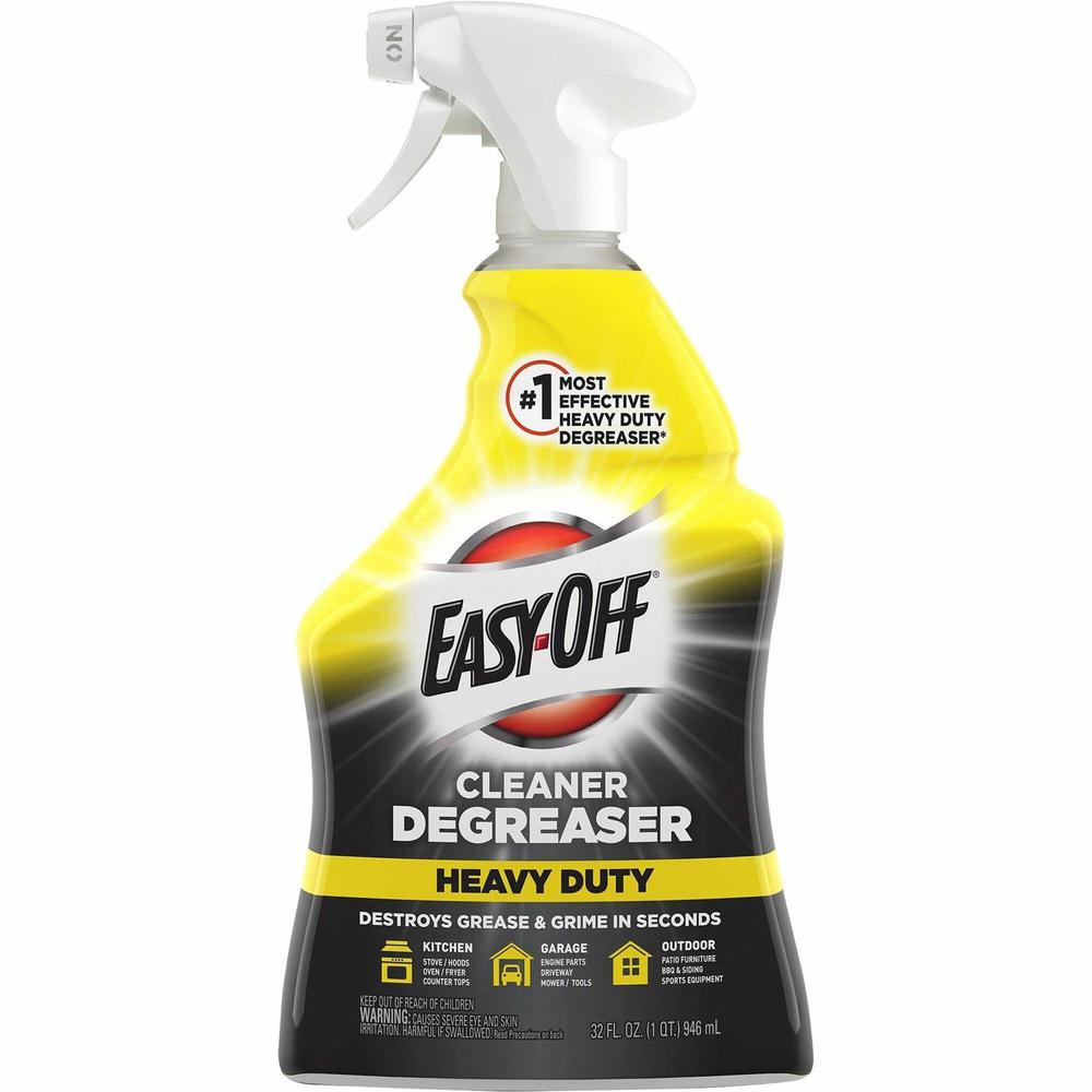Easy-Off Cleaner Degreaser - Ready-To-Use Spray - 32 fl oz (1 quart) - 1 Each - Clear. The main picture.