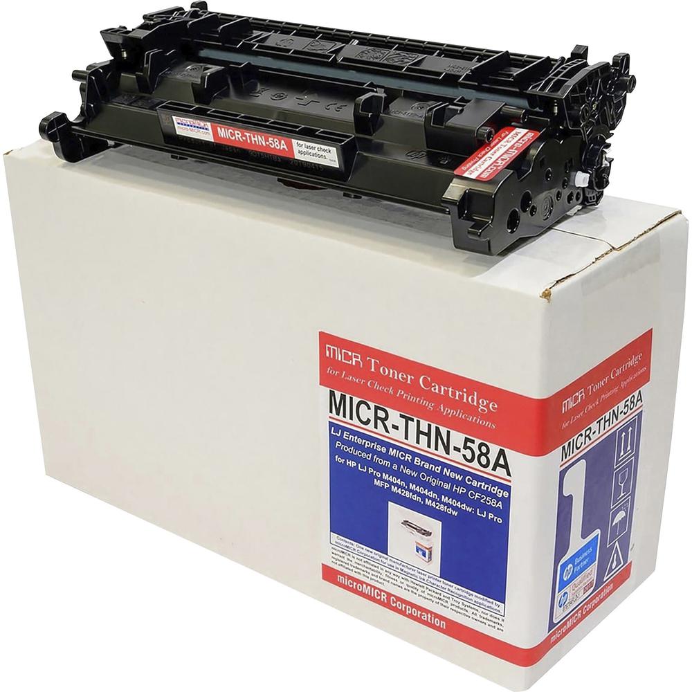 microMICR MICR Toner Cartridge - Alternative for HP 58A - Black - Laser - 3000 Pages - 1 Each. The main picture.