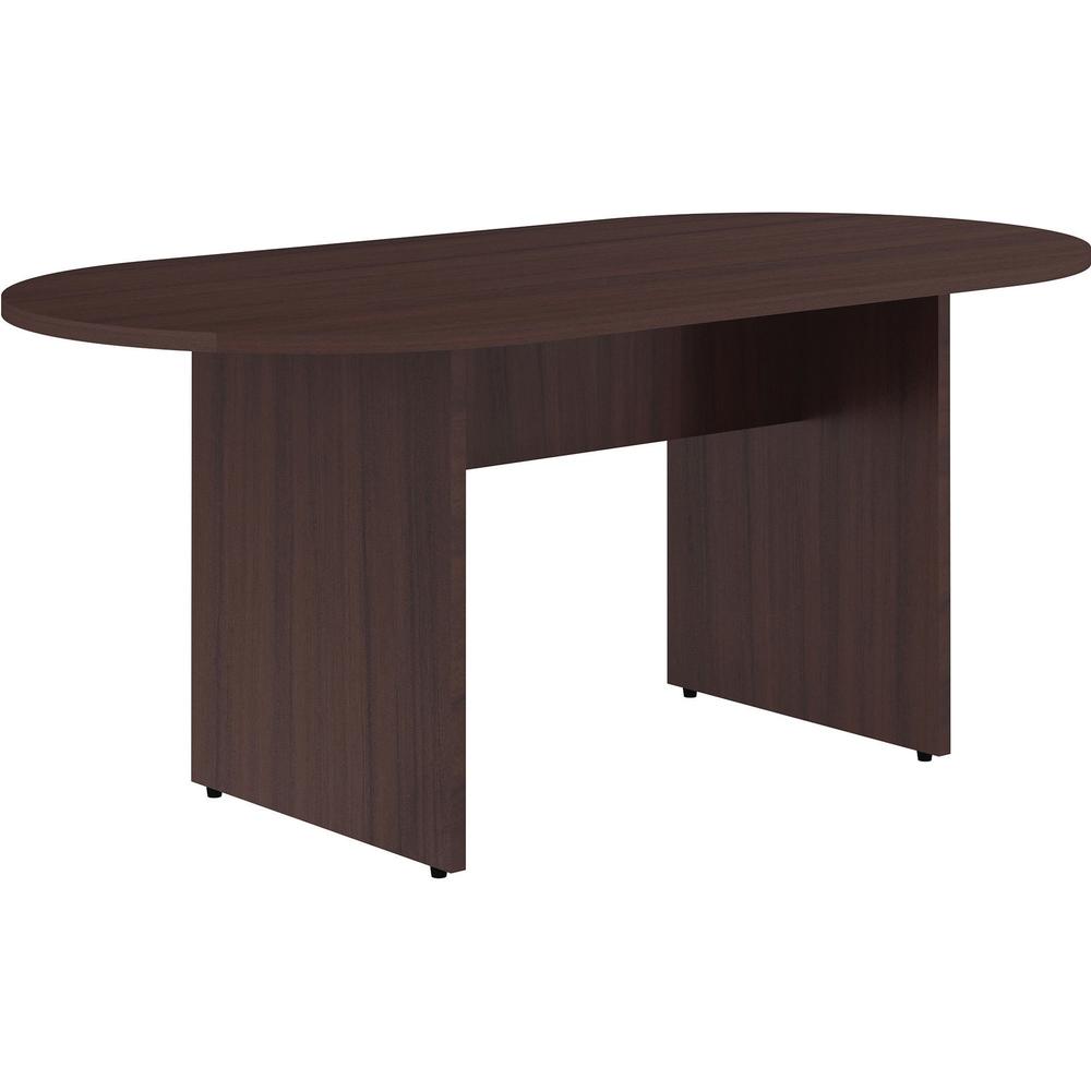 Lorell Essentials Oval Conference Table - 72" x 36" x 1.3" x 29.5". Picture 1