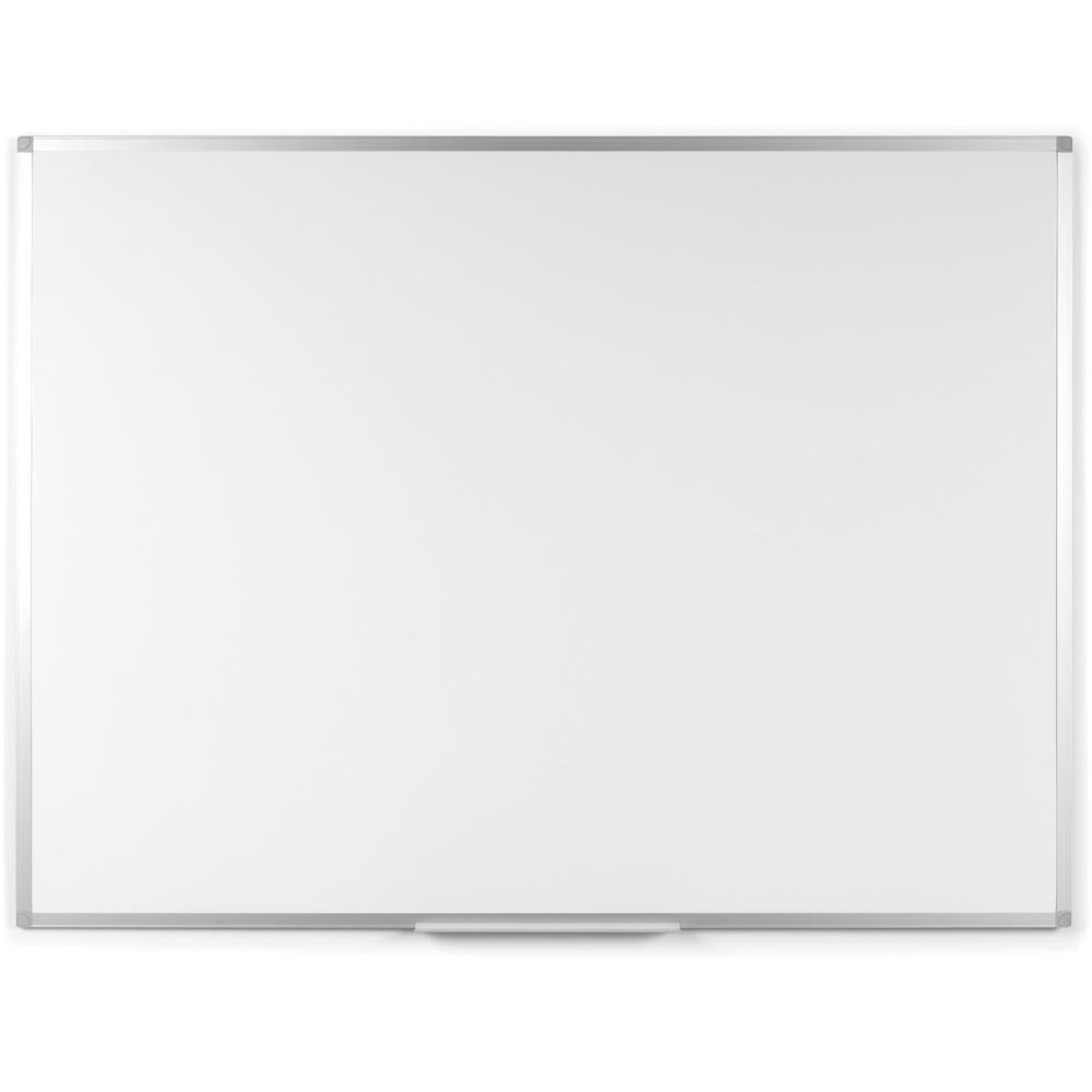 Bi-silque Ayda Melamine Dry Erase Board - 48" (4 ft) Width x 36" (3 ft) Height - Melamine Surface - Rectangle - Horizontal/Vertical - 1 Each. Picture 1