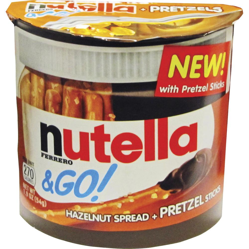 Nutella & GO Hazelnut Spread & Pretzels - 1.80 oz - 12 / Box. Picture 1