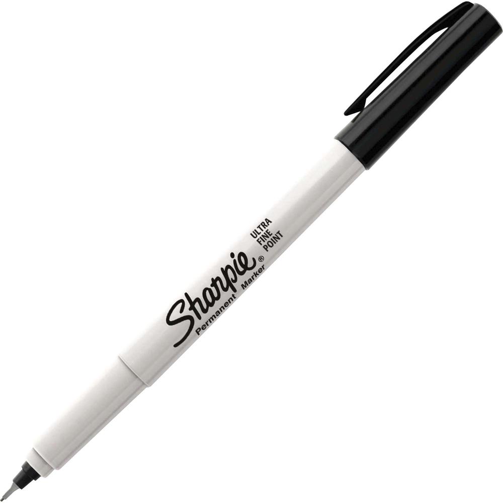 Sharpie Permanent Markers - Ultra Fine Marker Point - Black - 36 / Box. Picture 1