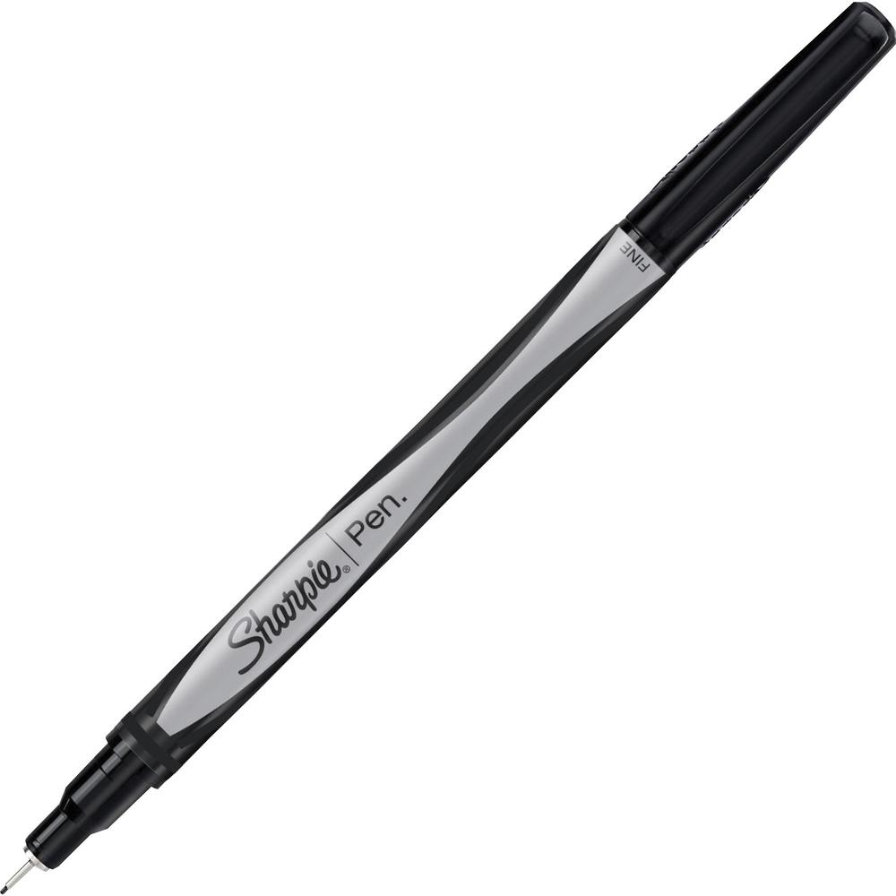 Sharpie Pens - Fine Pen Point - Black - 36 / Box. The main picture.