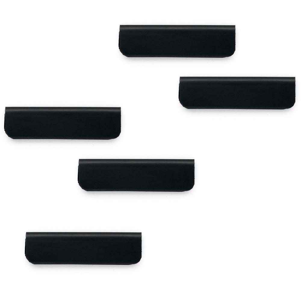 DURABLE DURAFIX Clip - 2.4" Width - for Notes, Door, Reminder, Glass, Refrigerator, Cabinet, Appointment, Reminder - Residue-free, Easy to Use - 5Pack - Black. Picture 1
