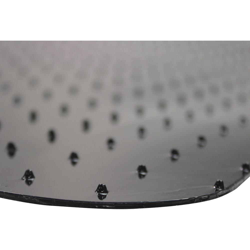 Advantagemat&reg; Black Vinyl Rectangular Chair Mat for Carpets - 48" x 60" - Carpeted Floor - 60" Length x 48" Width x 90 mil Depth x 90 mil Thickness - Rectangular - Classic - Polyvinyl Chloride (PV. Picture 1