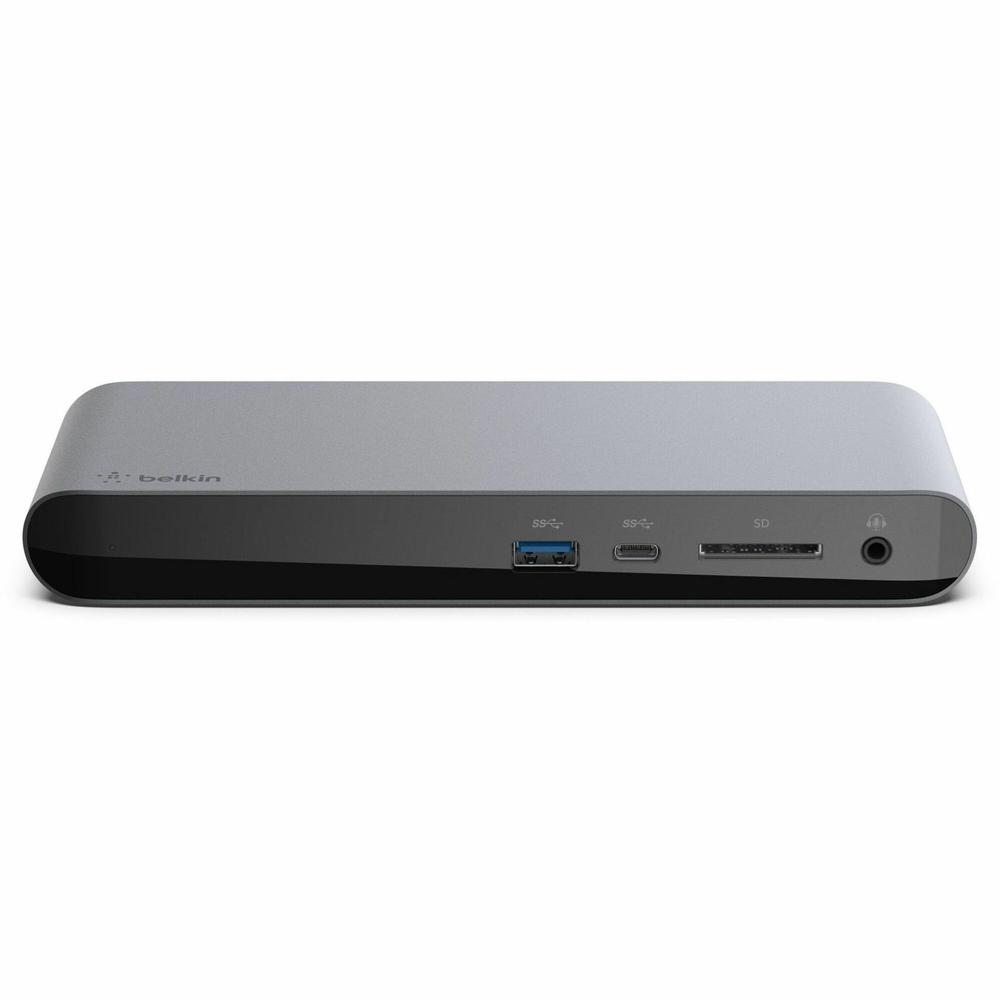 Belkin Thunderbolt 3 Dock Pro USB C Laptop Docking station MacOS & Windows, Dual 4K @60Hz - for Notebook - 170 W - Thunderbolt 3 - 6 x USB Ports - 4 x USB 3.0 - Network (RJ-45) - DisplayPort - Audio L. Picture 1