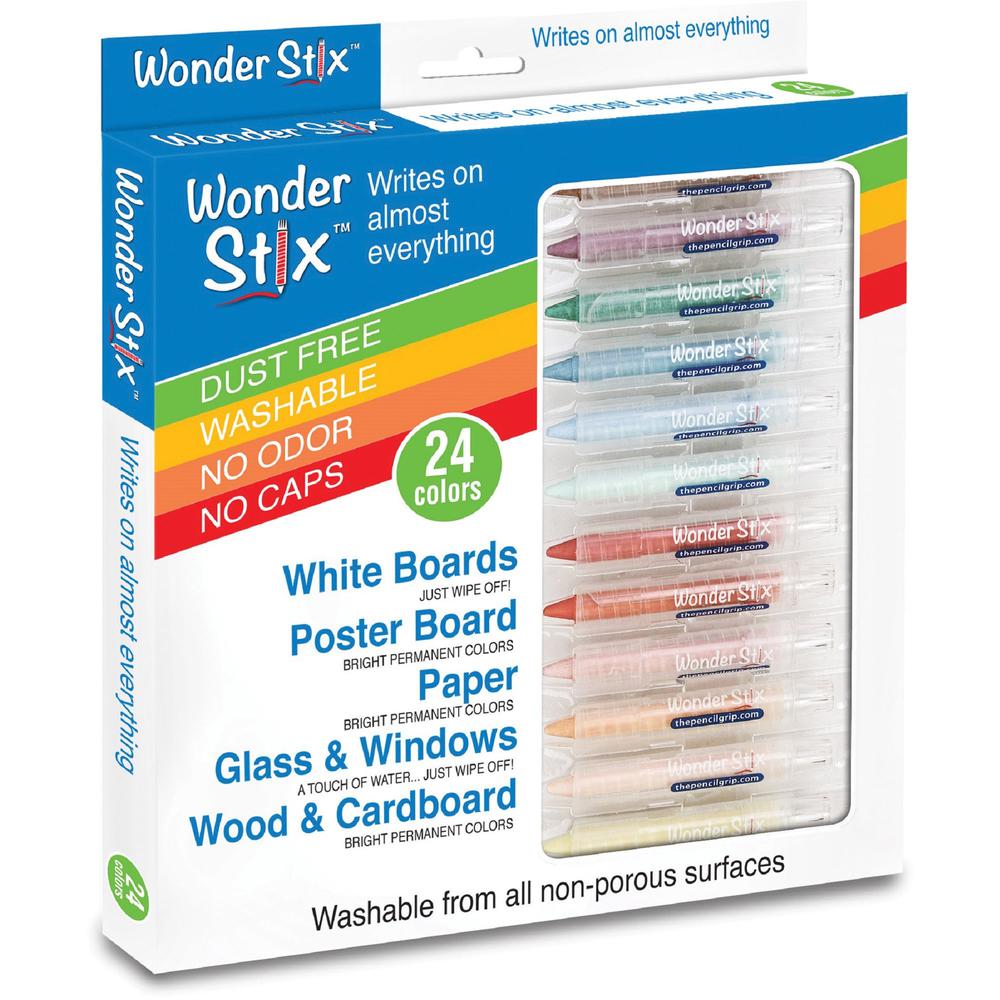 The Pencil Grip Wonder Stix - Assorted - 24 / Pack. Picture 1