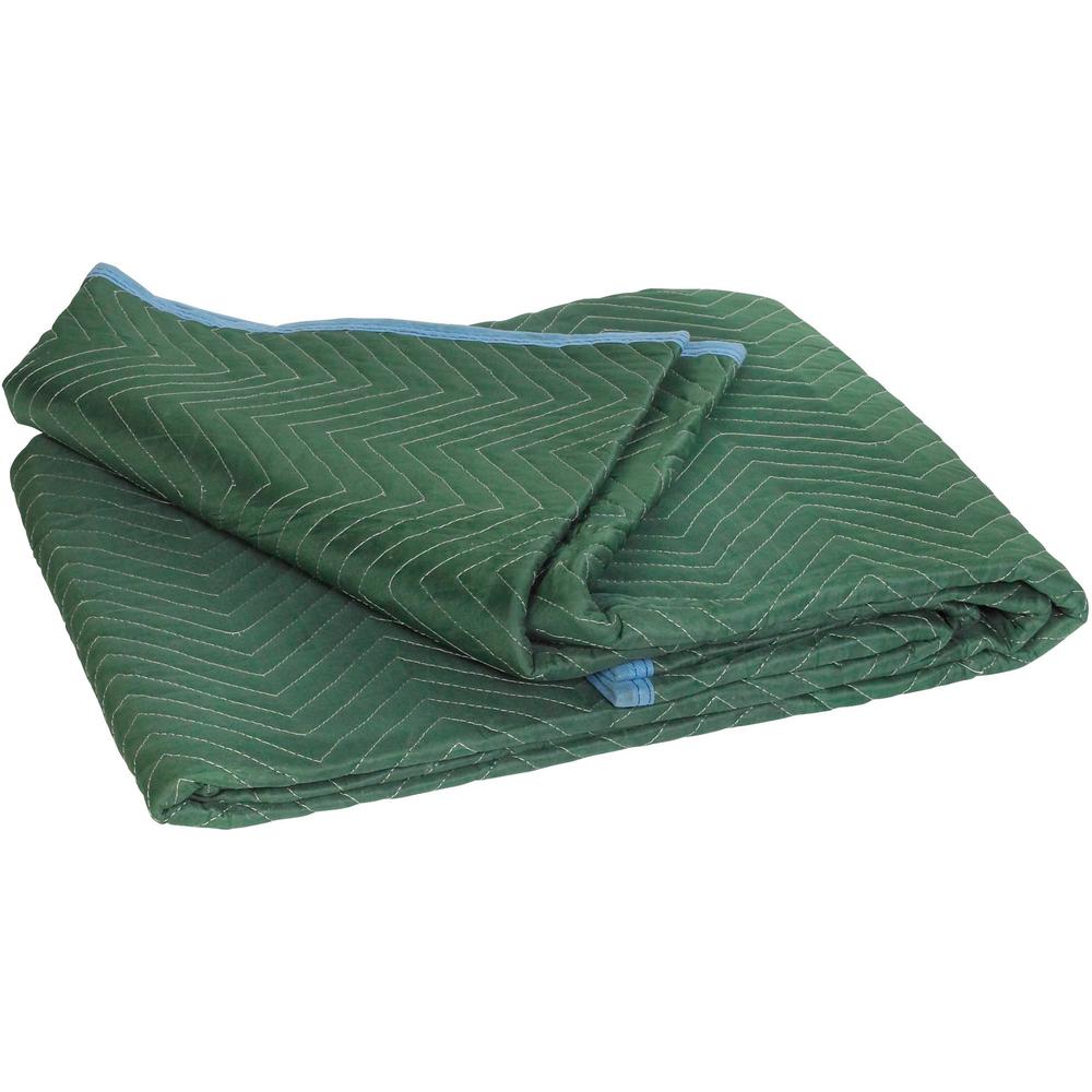 BOX Blanket - 72" Width - Green. Picture 1