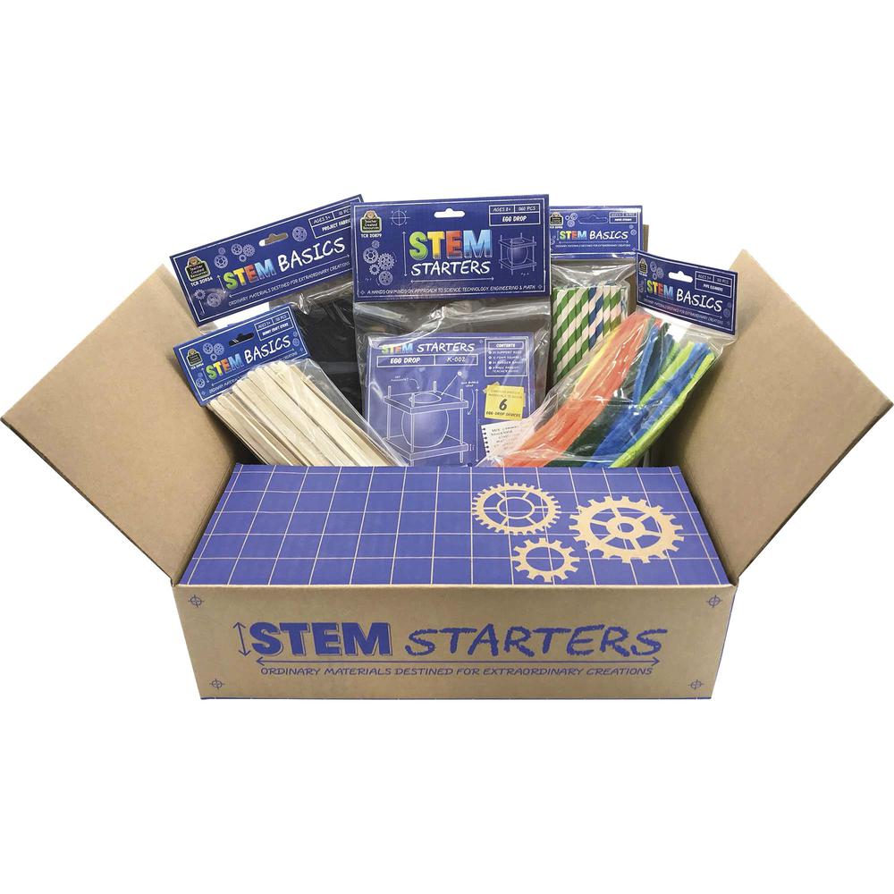 Teacher Created Resources STEM Starters Activity Kit - Project, Student, Education, Craft - 4"Height x 11"Width x 13.50"Length - 1 / Kit - Multi. Picture 1