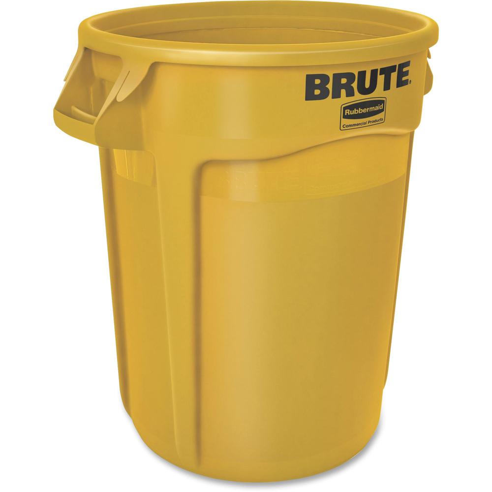 Rubbermaid Commercial Brute Vented Container - 32 Gal Capacity - Round ...