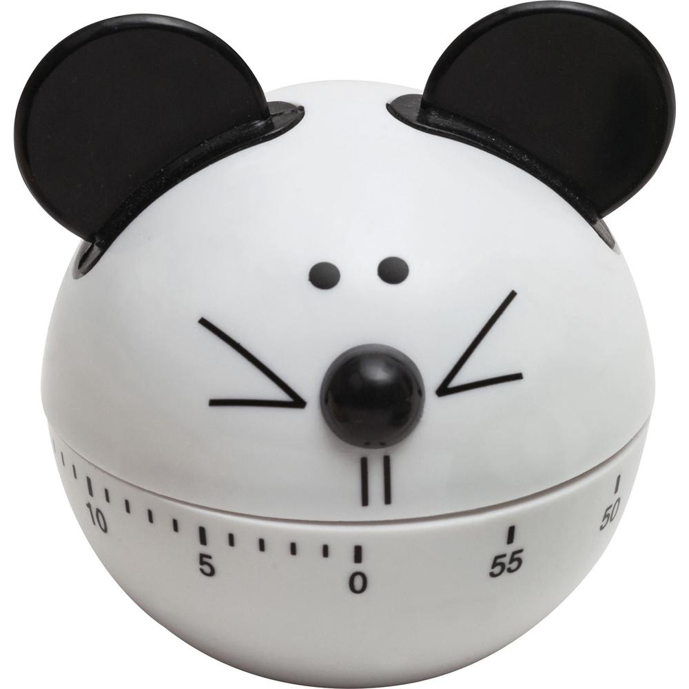 Mind Sparks Classroom Timer - 1 Hour - For Classroom - Black, White. Picture 1