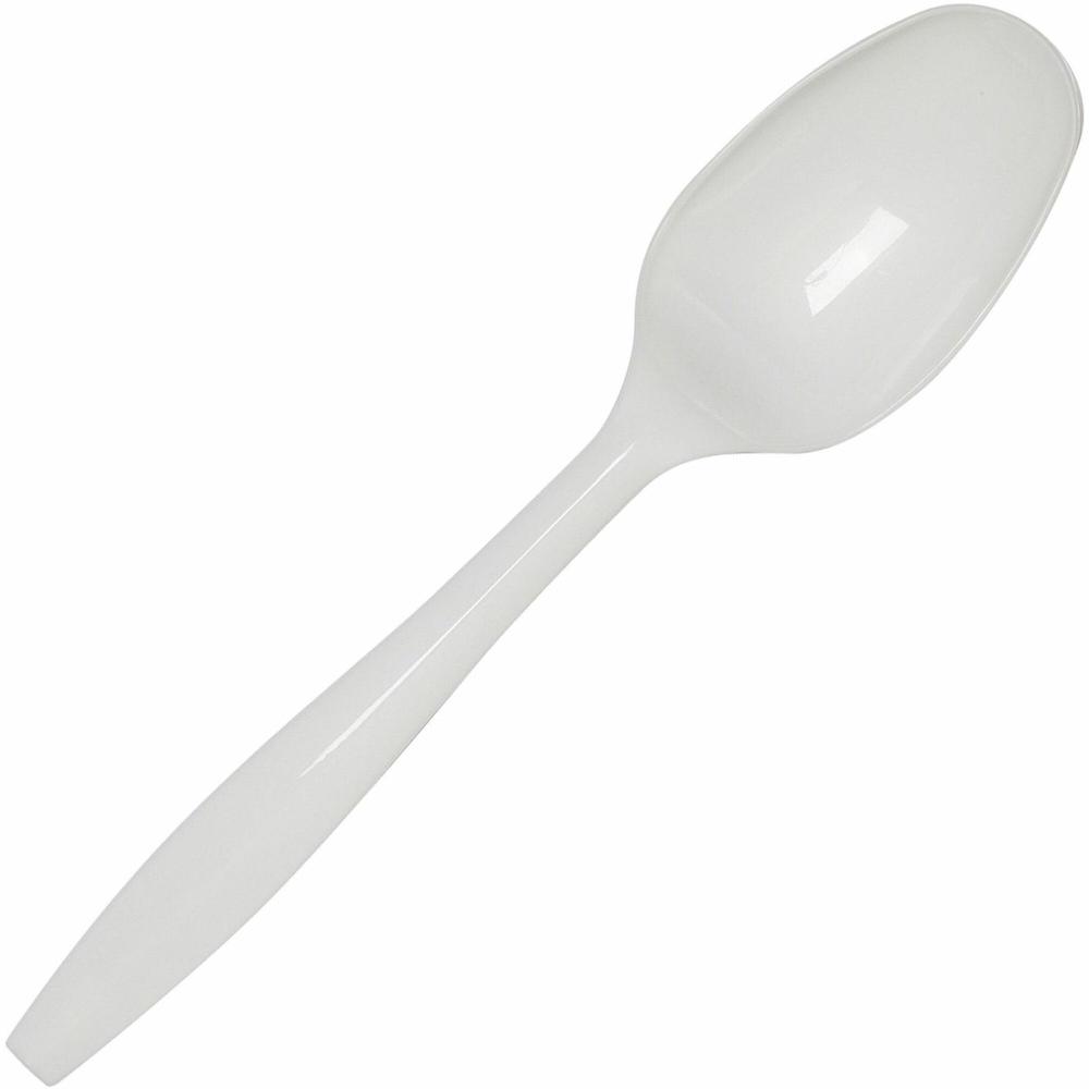 Dixie Spoon - 40/Pack - Spoon - 1 x Spoon - Disposable - White. Picture 1