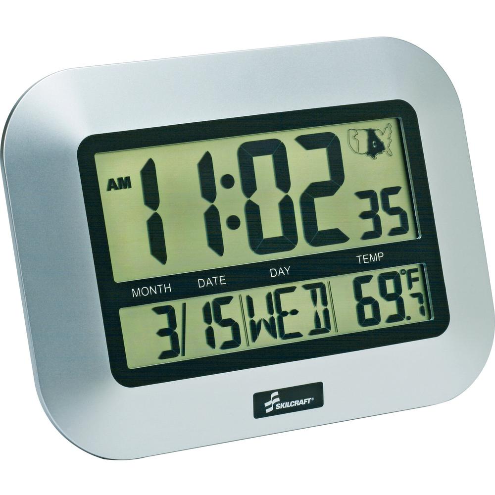 SKILCRAFT Desktop Clock Radio - 2 x Alarm. Picture 1