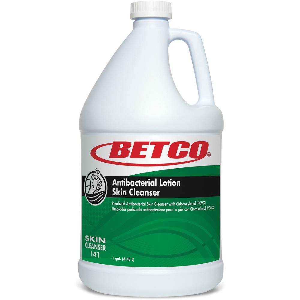 Betco Antibacterial Lotion Skin Cleanser - Lotion - 1 gal - Tropical Hibiscus - Applicable on Hand - Anti-bacterial, Moisturising - 4 / Carton. The main picture.