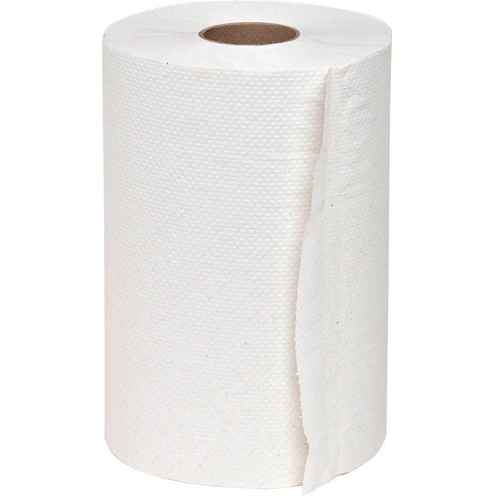 Special Buy Hardwound Roll Towels - 7.88" x 350 ft - White - Paper - For Restroom - 12 / Carton. The main picture.