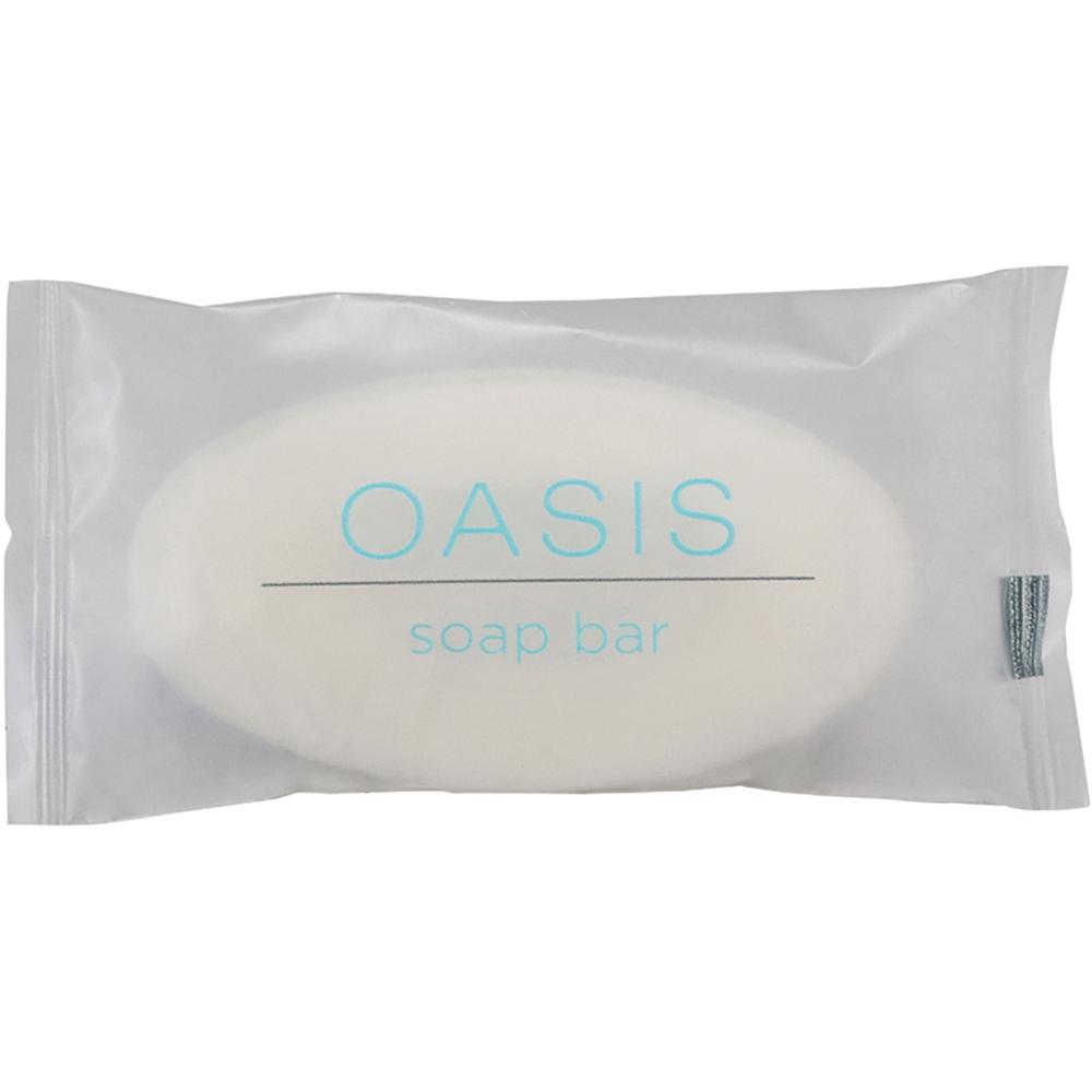 RDI OASIS Oval Bar Soap - Hand - White - 500 / Carton. Picture 1