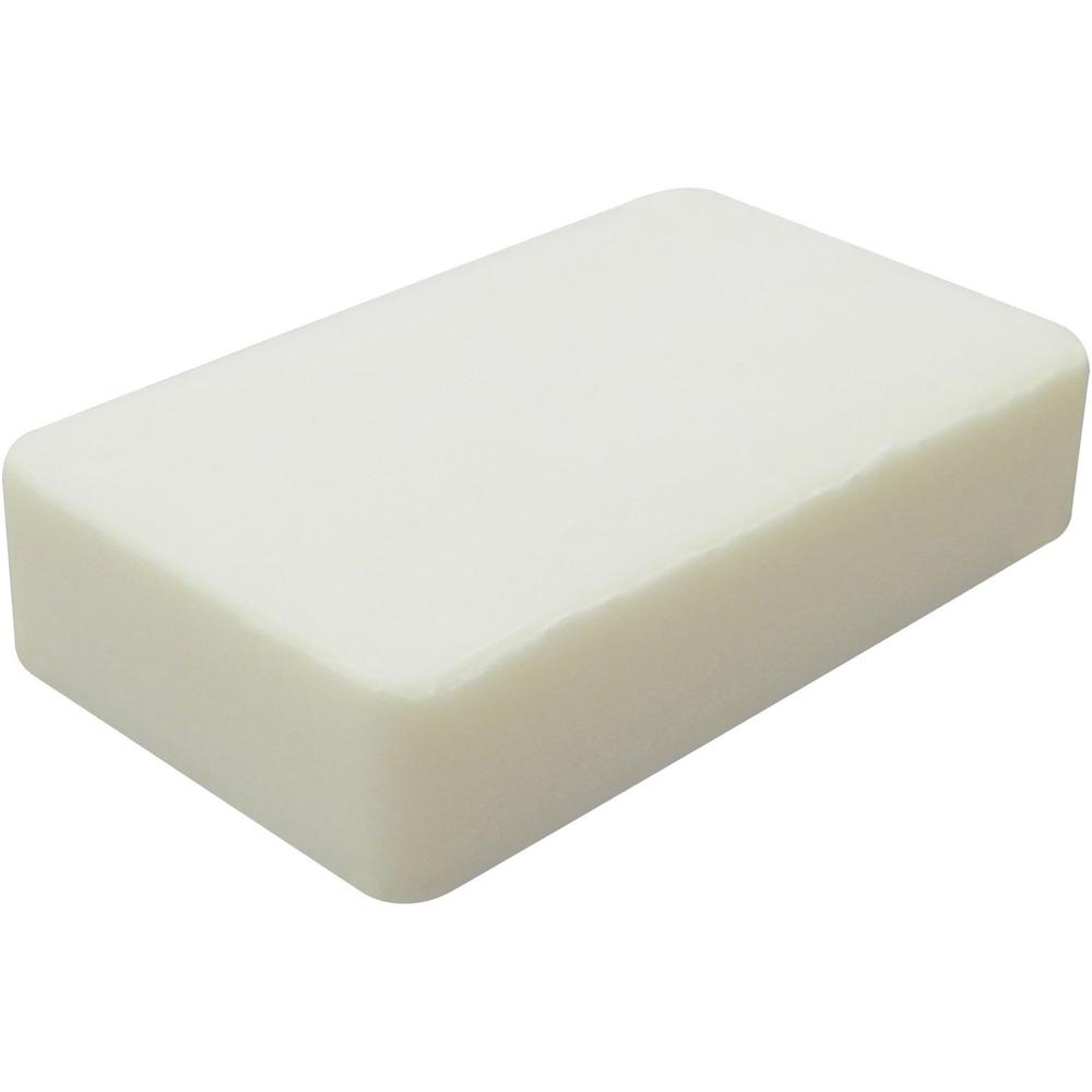 RDI Unwrapped Generic Soap Bars - Hand - White - Rich Lather, Residue-free - 100 / Carton. Picture 1