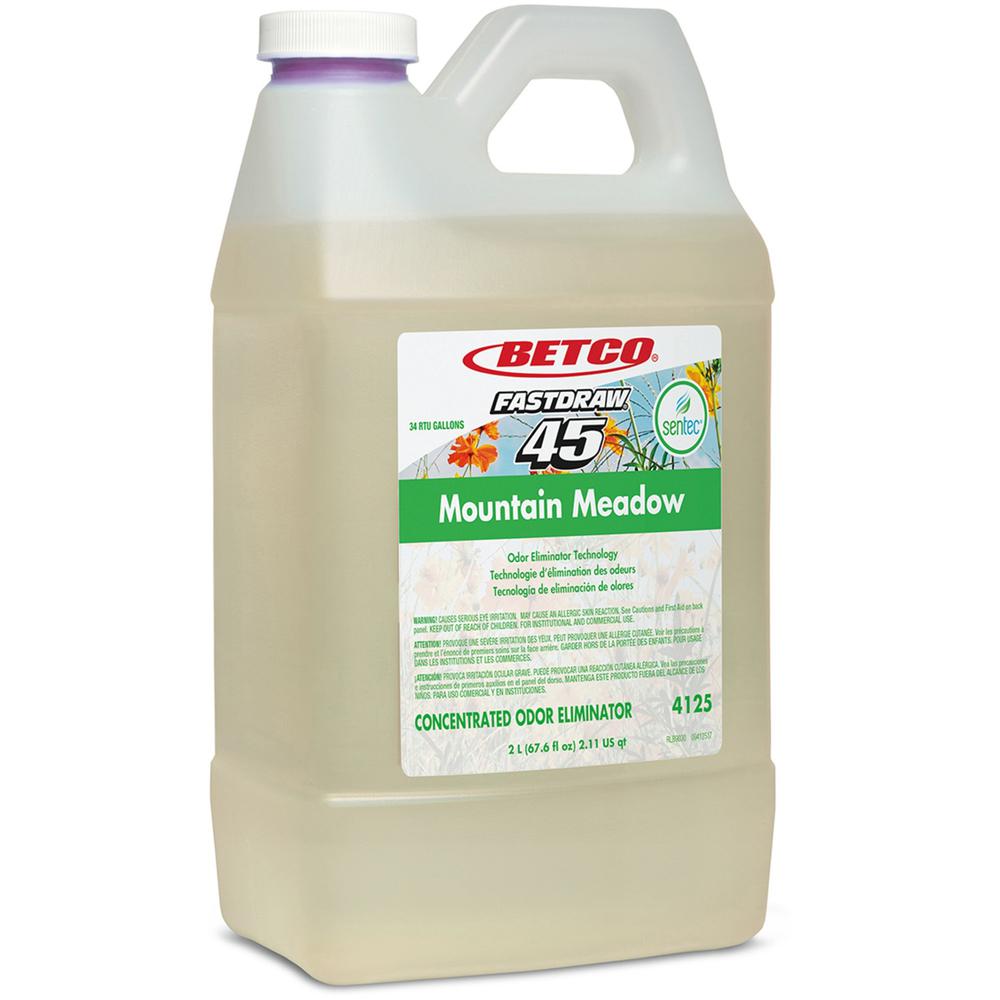 Betco Sentec Odor Eliminator - FASTDRAW 45 - Concentrate - 2 / Carton. Picture 1