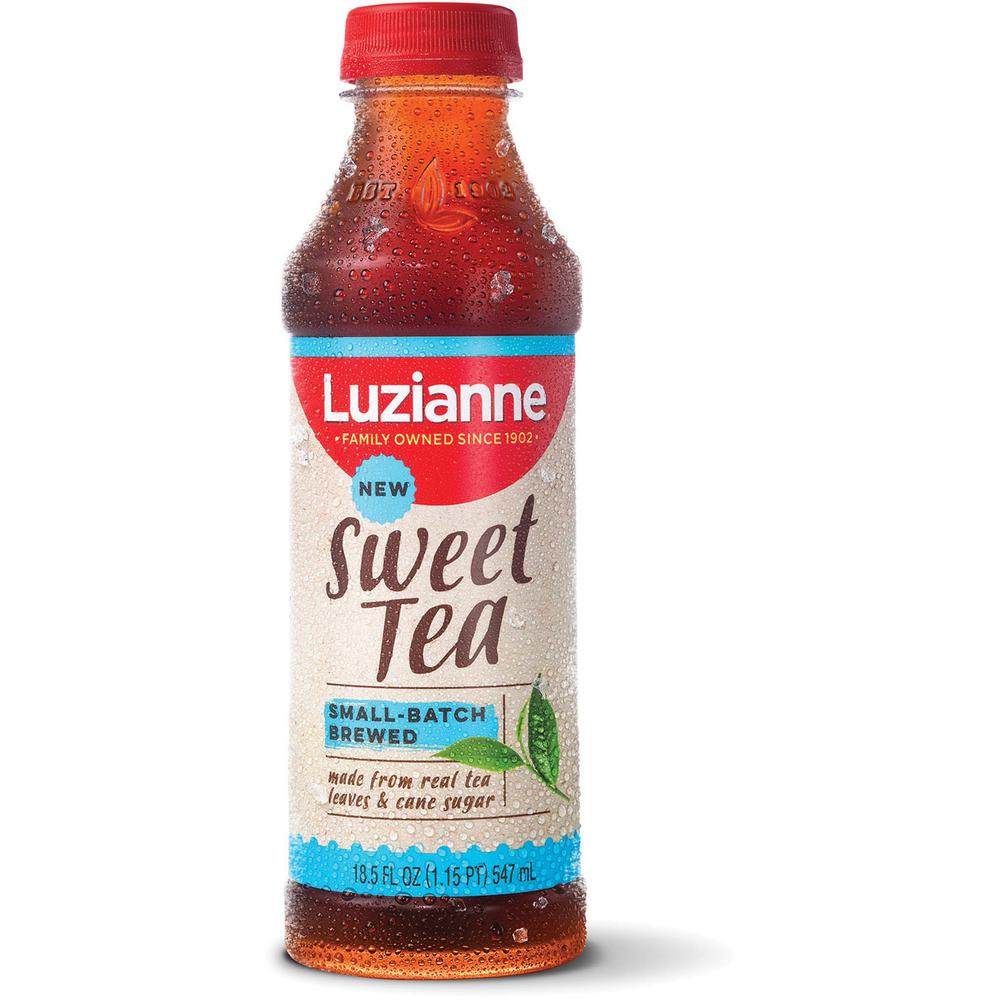 Luzianne Sweet Small-Batch Brewed Black Tea - 18.5 oz - 12 / Carton. Picture 1